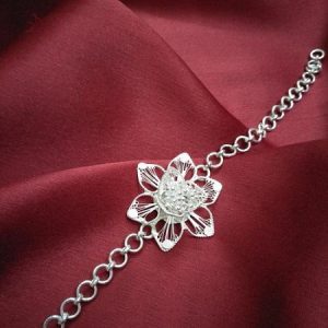 Silver Rakhi