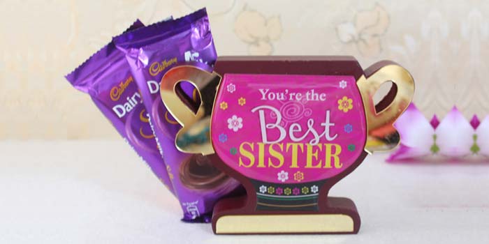 rakhi return gift ideas for sister