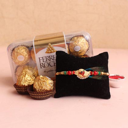 rakhi with chocolate to usa