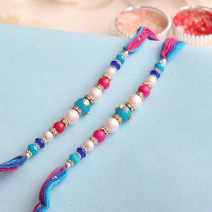 rakhis with a message of fortuity