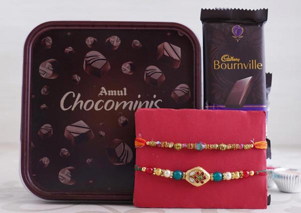 Rakhi with Chocolates