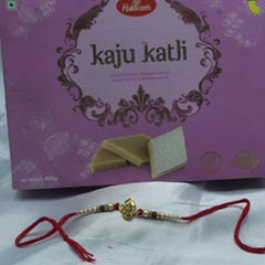 Kaju Katli with Divine Rakhi