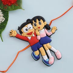 Nobita-Shizuka Kids Rakhi For UK